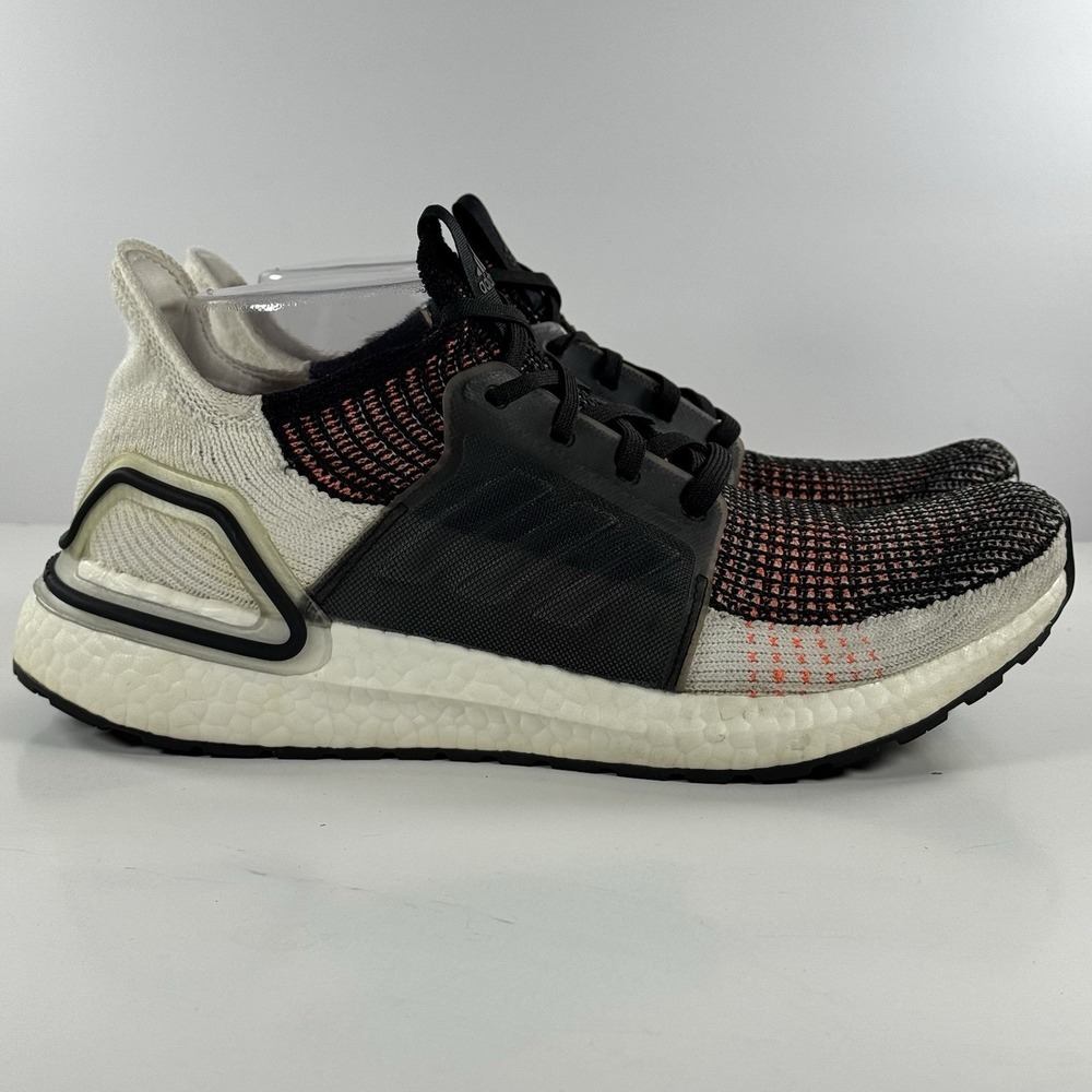 Adidas Ultraboost 19 Athletic Running‎ Shoes Sneakers Solar Orange Men's Size 8